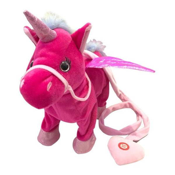 Electric Walking Unicorn Plush Toy For Children Christmas Gifts