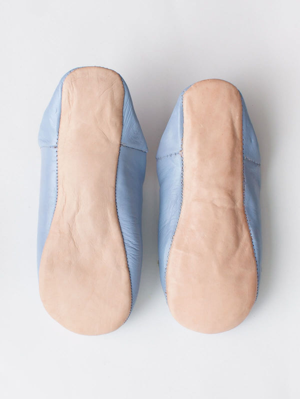 Moroccan Babouche Sequin Slippers, Lilac - Bohemia Design