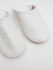 Moroccan Babouche Basic Slippers, White - Bohemia Design