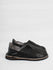 Moroccan Berber Babouche Slippers, Black - Bohemia Design