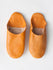 Moroccan Babouche Basic Slippers, Rust - Bohemia Design