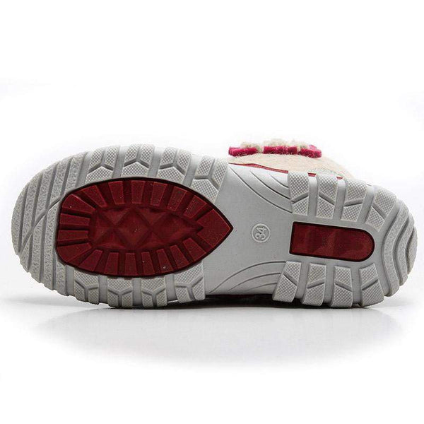 MMNUN Felt Boots baby Warm winter boots for girls Snow Boots Children Shoes kids shoes for girls Mid-Calf zip Size 23-36 ML9421 - ourkids-shop