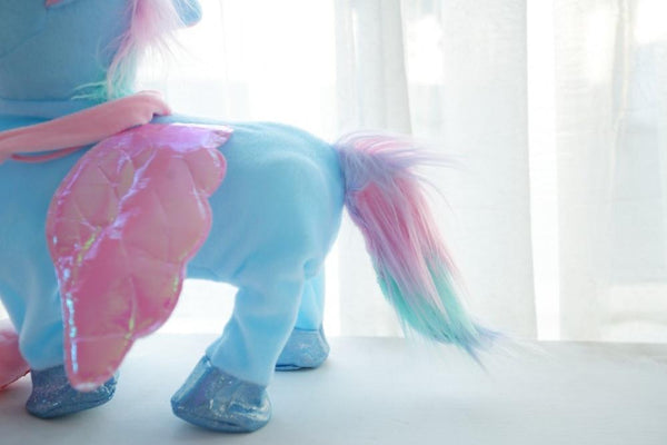 Electric Walking Unicorn Plush Toy For Children Christmas Gifts